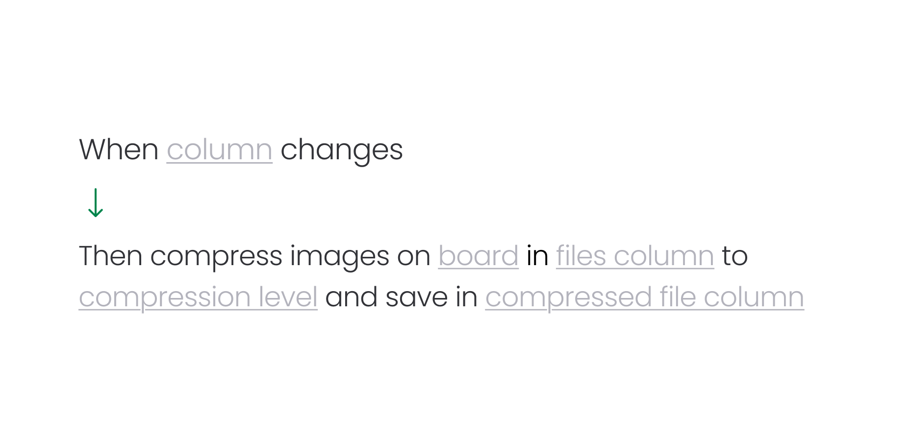 Set up automations